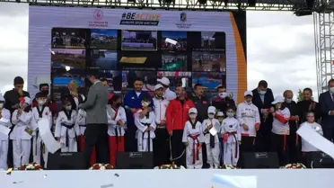 Avrupa Spor Haftası'nda Anıttepe'de sporcular harekete geçti