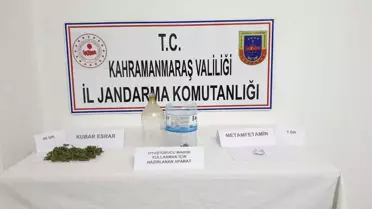 Kahramanmaraş'ta uyuşturucu operasyonu: 5 gözaltı