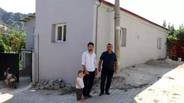 Kestel Mahallesi'ndeki imam evi Başkan Özcan'ın talimatıyla yenilendi