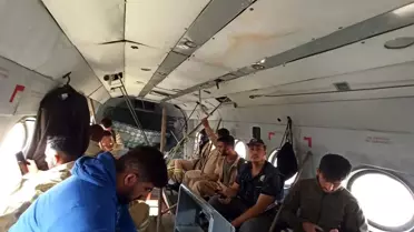 Son dakika! Yer ekipleri Manavgat'taki yangın bölgesine helikopterle bırakılıyor