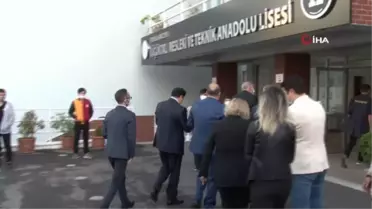 Kosovalı Bakan Fikrim Danki'den TEKNOFEST öncesi Maltepe'de lise ziyareti