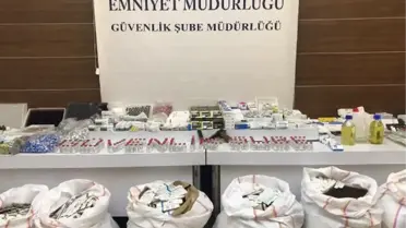 MALTEPE'DE SAHTE KOVİD-19 İLACI ÜRETENLERE OPERASYON