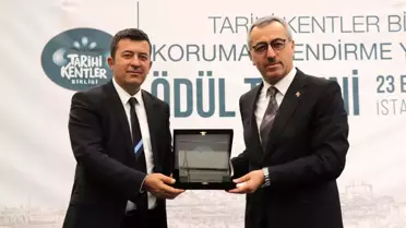 Kayseri Büyükşehir Belediyesi, Tarihi Kentler Birliği'nden jüri özel ödülü aldı