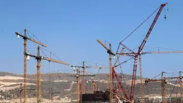 Akkuyu NGS'de dünyanın en güçlü inşaat vinçlerinden biri daha devreye alındı