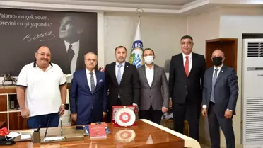 Başkan Kayda, Judo Federasyonu Başkanını ağırladı