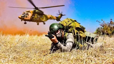 Görüntüler bugün paylaşıldı! Türkiye ve KKTC'nin birlikte gerçekleştirdiği tatbikattan dikkat çeken fotoğraflar