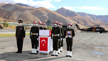 Son dakika... Şehit Eser için Hakkari'de tören düzenlendi