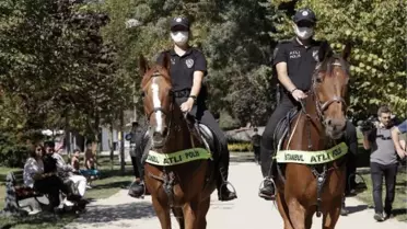 ATLI POLISLERDEN MACKA DEMOKRASI PARKI'NDA DENETIM