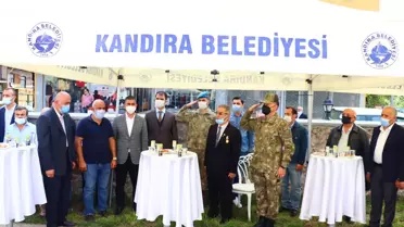 Kandıra'da 71. Uluslararası Şehit ve Devlet Büyükleri Emanetleri Sergisi açıldı