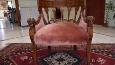Ebubekir Hazım Tepeyran'ın 150 yıllık koltuğu kent müzesinde sergilenecek