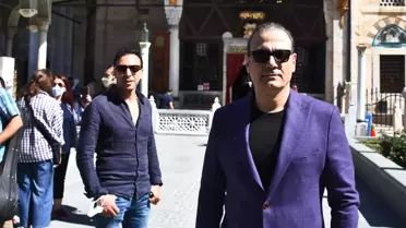 İranlı sanatçı Ali Reza Ghorbani, Mevlana Müzesi'ni ziyaret etti