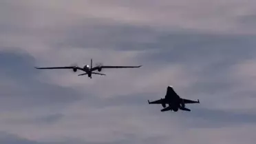Akıncı ve F-16 ilk kez yan yana uçtu