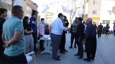Başhekim hoparlörlerden halkı aşıya davet etti