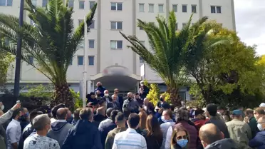 Havayolu firmasında çalışanlarından maaş eylemi