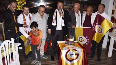 Bodrum'da Galatasaray'ın 116. kuruluş yıl dönümü kutlandı