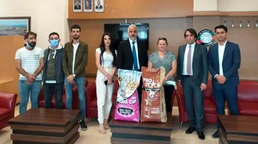 Adıyaman Barosundan sokak hayvanları için mama desteği