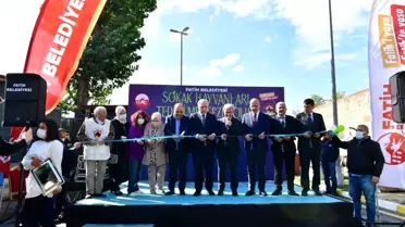 Dünya Hayvanları Koruma Günü'nde Fatih'te anlamlı açılış