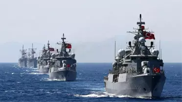 Türk kıta sahanlığına izinsiz giren Güney Kıbrıs Rum Yönetimi'ne ait gemiye deniz kuvvetleri müdahale etti