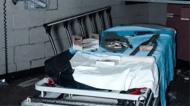 Terk edilmiş hastanede esrarengiz detay! Ameliyathanede yepyeni malzemeler bulundu