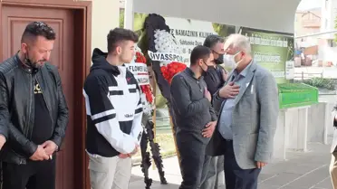 Sivassporlu Kerem Atakan Kesgin'in babası Tokat'ta son yolculuğuna uğurlandı