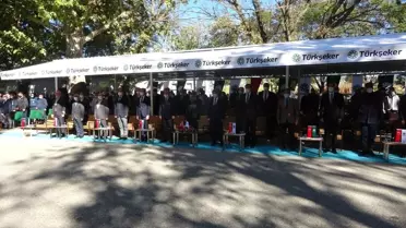 Uşak'ta 96. pancar alım kampanyası Uşak'ta gerçekleşti