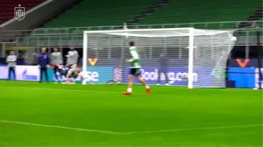 İspanya Milli Takımı San Siro'da Antrenman Yaptı