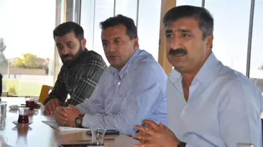 Mardin 1969 Spor Kulübü yönetimi basın mensuplarıyla bir araya geldi
