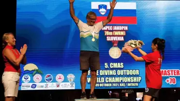 CMAS 5. Serbest Dalış Outdoor Dünya Şampiyonası fım disiplini dünya şampiyonları belli oldu