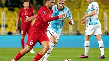 2022 Dünya Kupası Elemeleri: Türkiye: 1 - Norveç: 1 (Maç sonucu)