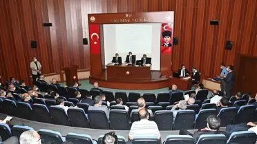 Osmaniye İl Koordinasyon Kurulu Toplantısı yapıldı