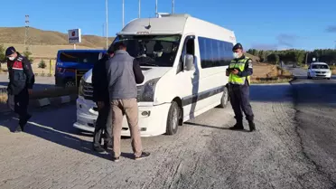 Sorgun'da öğrenci servisleri denetlendi