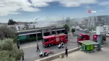 Restoranın bacasında yangın çıktı