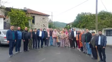 AK Parti Balıkesir Milletvekili Uygur, Kalemköy'de vatandaşlarla bir araya geldi