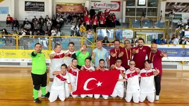 Down Sendromlular Futsal Milli Takımı, Avrupa şampiyonu oldu