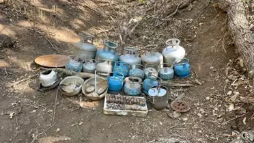 Son Dakika | Muş'ta terör örgütü PKK'ya ait malzemeler ele geçirildi