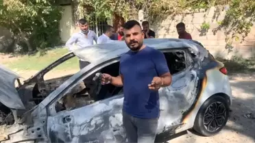 Yeni evli adamın içinde 110 bin TL altın ve para olan aracı patladı