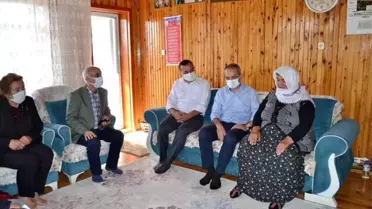 Seydişehir Kaymakamı Pişkin, Ortakaraören Mahallesinde ziyaretlerde bulundu