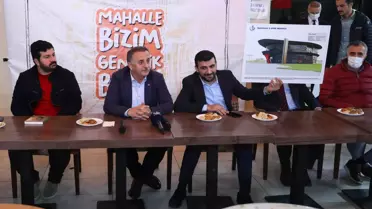 Bağcılar Belediye Başkanı Çağırıcı, gençlerle bir araya geldi