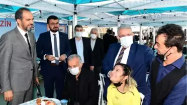 Başkan Mahçiçek, Expo Alanında Engelli Bireylere 'Yüzünüz Gülsün' Dedi
