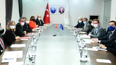 Son dakika haber | Bakan Özer, AB Türkiye Delegasyonu Başkanı Meyer-Landrut'la bir araya geldi