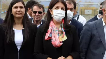 HDP Eş Genel Başkanı Buldan, partisinin Ağrı mitingine katıldı