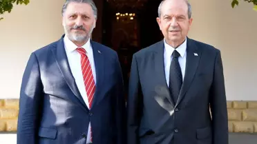 Son dakika haber: KKTC Cumhurbaşkanı Tatar: 'Anavatan Türkiye ile bağlarımızın koparılmasına müsaade etmeyiz'