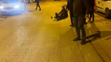 Polatlı'da yolun karşısına geçmeye çalışan yayaya otomobil çarptı: 1 yaralı