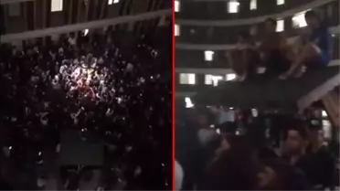 KYK yurdu önünde ayaklanan öğrencilere İmamoğlu jet hızıyla müdahale etti