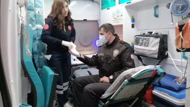 Gasp etmek istediği genci darp etti, bekçiyi bıçakladı, 'Çek abi hatıra kalır' dedi