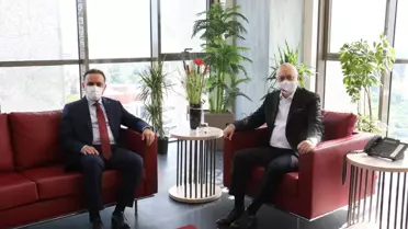 Baybatur'dan Başkan Ergün'e ziyaret