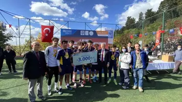 Üsküdar'da liseler arası turnuvanın şampiyonu belli oldu