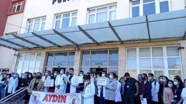 ADÜ'de asistan hekimler Tabip Odası Başkanlığı'nda fazla mesaiden şikayetçi oldu