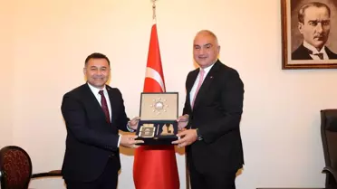 Başkan Yücel, Bakan Ersoy ile bir araya geldi