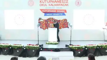 Son dakika haberleri! Milli Eğitim Bakanı Özer, 'Kütüphanesiz Okul Kalmayacak Projesi'nin tanıtım programında konuştu